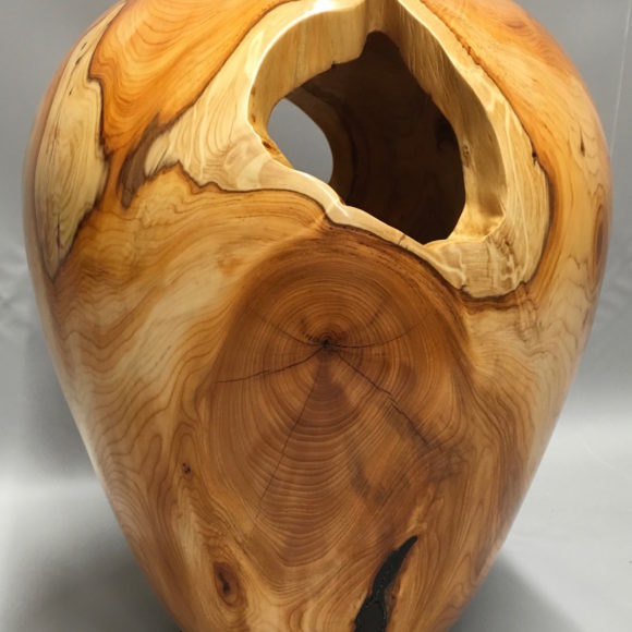 Natural Yew Vase